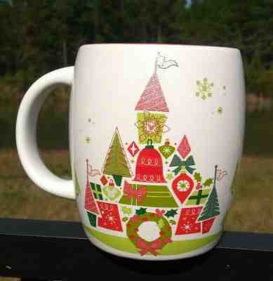 Starbucks Disney Parks Castle 2015 Special Edition Holiday Christmas Coffee Mug - Sold on eBay Dec, 10th 2019 for $15.50