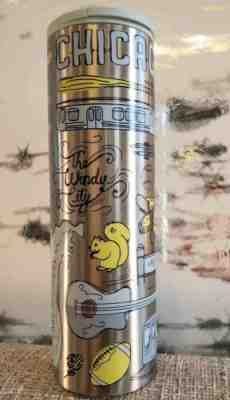 Brand NWT Starbucks  Been There Series Chicago Stainless Steel 16oz Slim Tumbler - Sold on eBay Dec, 10th 2019 for $36.00