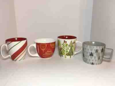 Starbucks Holiday Christmas Coffee Cup Mug Lot Of 4 - Sold on eBay Dec, 10th 2019 for $19.99