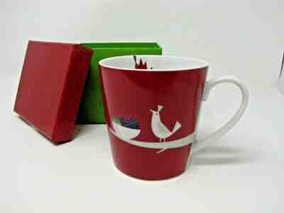 STARBUCKS MUG / CUP 2011 RED HOLIDAY CHRISTMAS PARTRIDGE ORNAMENTS 16 OZ  - Sold on eBay Dec, 10th 2019 for $24.99