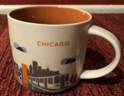Starbucks Chicago You Are Here Coffee Mug Cup 14 Oz Collection 2015 Collector - Sold on eBay Dec, 10th 2019 for $15.00