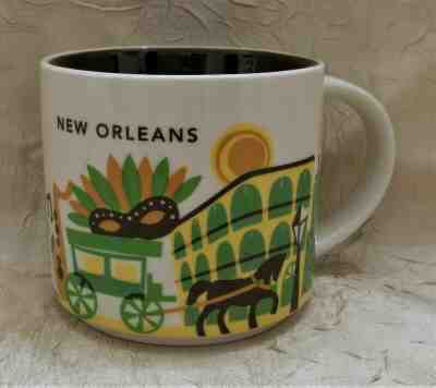 Starbucks New Orleans LA You Are Here Collection 2015 Coffee Mug 14 fl. oz. Cup - Sold on eBay Dec, 10th 2019 for $19.95