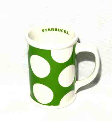 Starbucks 2006 Green And White Dimpled Golf Balls Coffee Cup Mug 16 Oz - Sold on eBay Dec, 10th 2019 for $15.60