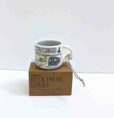 Starbucks Chicago Demitasse Mug Ornament Been There Series - Sold on eBay Dec, 10th 2019 for $16.96