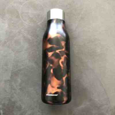 Starbucks Stainless Brown Black Tortoise Matte Water Bottle Twist Cap 20oz NEW - Sold on eBay Dec, 10th 2019 for $25.99