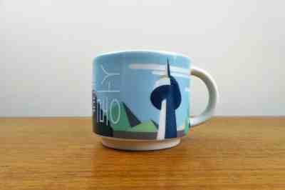 2016 Starbucks You Are Here YAH - 3oz Espresso Cup Ornament - Seoul - EXC - Sold on eBay Dec, 10th 2019 for $19.99