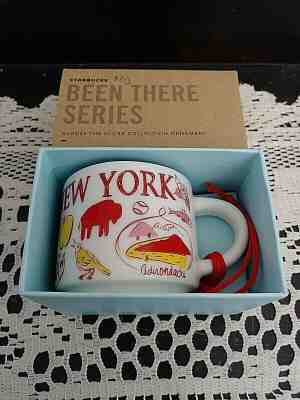 New With Box Starbucks New York Been There Ornament Mini Mug Cup 2 FL OZ - Sold on eBay Dec, 10th 2019 for $27.00