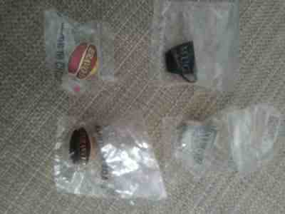 Lot of Four Starbucks Barista Recognition Pins, New and Rare!! - Sold on eBay Dec, 10th 2019 for $30.00