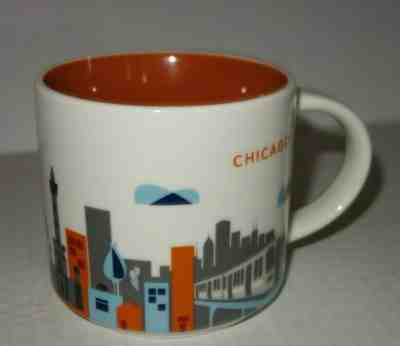 Starbucks You are Here CHICAGO Mug Stackable 2017 - Sold on eBay Dec, 9th 2019 for $19.99