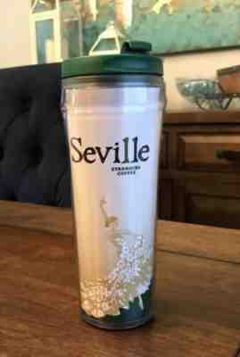 Starbucks Seville 2004 Tumbler Cup Sevilla Spain RARE - Sold on eBay Dec, 9th 2019 for $16.99
