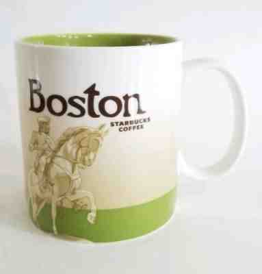 Starbucks BOSTON Collectors Series (16 oz) City Global Icon Coffee Mug Cup 2010 - Sold on eBay Dec, 9th 2019 for $19.99
