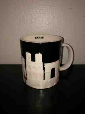 Starbucks Paris 3D Relief Collector Series Mug 16 oz 2011 - Sold on eBay Dec, 9th 2019 for $55.26