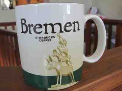 2017 Starbucks Coffee Bremen Global Icon Collector Series Mug 16 OZ - Sold on eBay Dec, 9th 2019 for $21.00