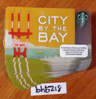 2013 Starbucks San Francisco City By The Bay Lot Of 25 Mint Cards Sutro Tower - Sold on eBay Dec, 9th 2019 for $29.95