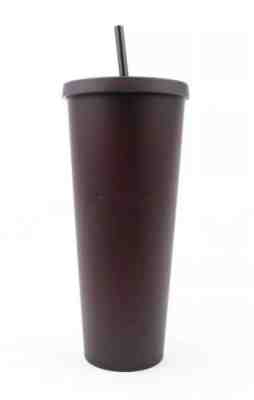 STARBUCKS 2019 MATTE BLACK PURPLE TUMBLER CUP Color shifting LIMITED EDITION - Sold on eBay Dec, 9th 2019 for $45.00
