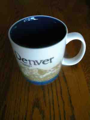 STARBUCKS DENVER  MUG 2009 COLLECTORS SERIES w/ SKU Sticker  - Sold on eBay Dec, 9th 2019 for $17.99
