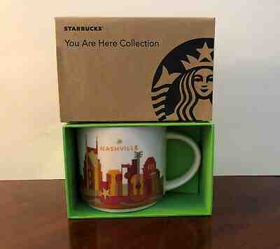 Starbucks Nashville You Are Here Mug - NIB - Sold on eBay Dec, 9th 2019 for $29.95