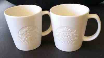 2 Starbucks 3 Oz Espresso Cups Plain Off-white - Sold on eBay Dec, 9th 2019 for $15.75