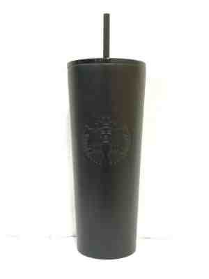 STARBUCKS STAINLESS STEEL BLACK MATTE Cold Tumbler 24 OZ NEW SALE - Sold on eBay Dec, 9th 2019 for $34.95