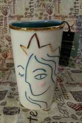 Starbucks 2017 Anniversary Collection Siren Face 10 oz Travel Tumbler NWT Rare - Sold on eBay Dec, 9th 2019 for $29.89