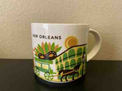 2014 Starbucks You Are Here Collection Coffee Mug Cup New Orleans 14 oz Nice - Sold on eBay Dec, 9th 2019 for $19.99