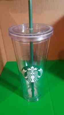  Starbucks Venti Clear Double Wall Acrylic Cold Cup Tumbler 24 oz, FREE SHIP - Sold on eBay Dec, 9th 2019 for $22.99