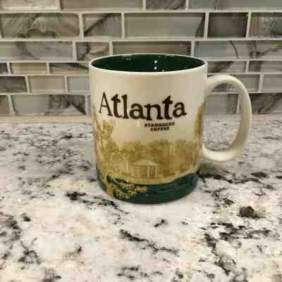 Starbucks Atlanta Collectors 16 oz City Global Icon Coffee Mug Cup 2009 - Sold on eBay Dec, 9th 2019 for $30.00
