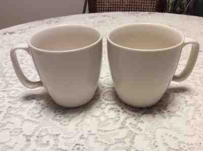 2 Starbucks Coffee 2004 White At Home Collection Coffee Mugs Tea Cups - Sold on eBay Dec, 9th 2019 for $30.00