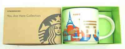Starbucks Paris Mug YAH France You Are Here Notre Dame Cathedral New in Box SKU - Sold on eBay Dec, 9th 2019 for $39.97