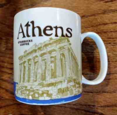 16 oz Starbucks Mug Athens Greece City Collector Series Mug 2112 - Sold on eBay Dec, 9th 2019 for $15.00