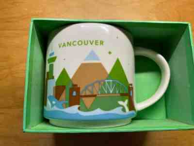 New Starbucks Mug VANCOUVER City You Are Here Collection Coffee Cup Canada - Sold on eBay Dec, 9th 2019 for $15.90