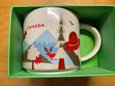 Starbucks Coffee CANADA Mug 14 oz You are Here Collection NEW IN BOX - Sold on eBay Dec, 9th 2019 for $20.06