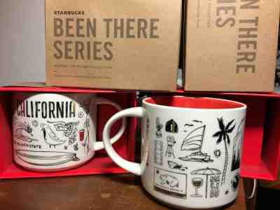 Free Shipping, NWT. Starbucks 2018 Been There Christmas Edition mugs California - Sold on eBay Dec, 9th 2019 for $31.00