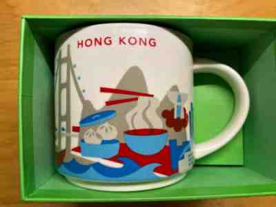 Starbucks Hong Kong Mug YAH You Are Here YAH China Asia New in Box w/SKU *RARE - Sold on eBay Dec, 9th 2019 for $17.60