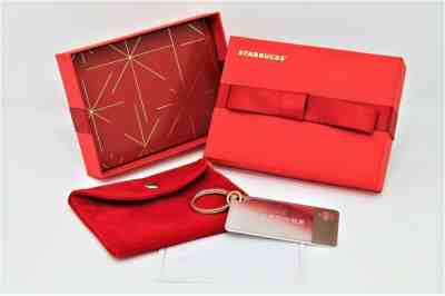 NIB STARBUCKS Sterling Silver Key Chain Gift Card 2014 Limited Edition w/ $50! - Sold on eBay Dec, 9th 2019 for $179.00