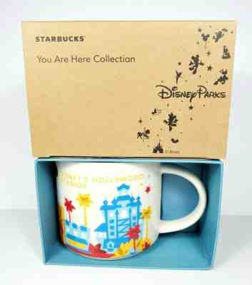 Starbucks You Are Here 14 oz Disney Hollywood Studios Mug SKU Retired NIB Rare - Sold on eBay Dec, 9th 2019 for $55.00