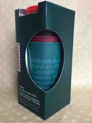 Starbuck Holiday Reusable Cold Cups & Straws Package Of 5 Christmas 2019 - Sold on eBay Dec, 9th 2019 for $19.99