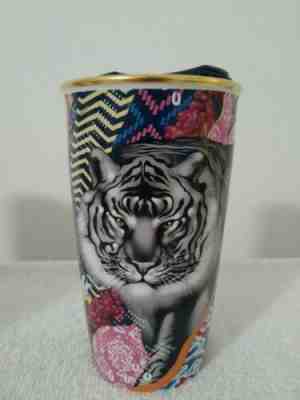 Starbucks 2018 Sumatra Tiger Coffee Stoeies Creamic Mug With Top - Sold on eBay Dec, 9th 2019 for $32.00