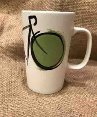 NEW NWT STARBUCKS COFFEE DOT COLLECTION 2015 GREEN CYCLING BICYCLE BIKE MUG CUP - Sold on eBay Dec, 9th 2019 for $15.99