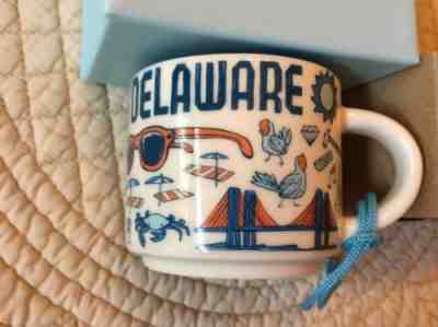 STARBUCKS DELAWARE BEEN THERE SERIES ORNAMENT 2 OZ MUG...NEW IN BOX - Sold on eBay Dec, 9th 2019 for $18.50