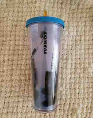 2014 Starbucks Chicago Skyline Cold Cup Tumbler Venti 24 oz RARE - Sold on eBay Dec, 9th 2019 for $39.99