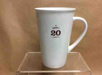 Starbucks Venti 20 oz Coffee Latte Ivory Ceramic Tall Mug Cup 2010 retired - Sold on eBay Dec, 9th 2019 for $16.88