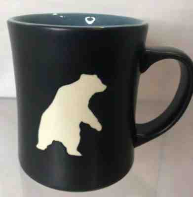 2012 Starbucks Mug Yukon Polar Bear Coffee Cup Matte Blue 16oz - Sold on eBay Dec, 9th 2019 for $22.00