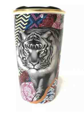 Starbucks 2018 Sumatra Tiger DWT Ceramic Travel Tumbler by Tristan Eaton New - Sold on eBay Dec, 9th 2019 for $70.99