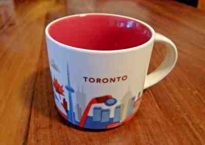 STARBUCKS 14 oz You are here Toronto Coffee Mug - PERFECT & NEW!  MUST SEE! - Sold on eBay Dec, 8th 2019 for $16.97