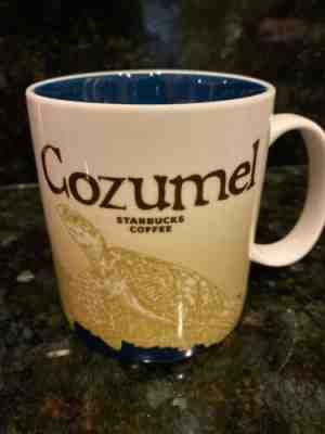 Starbucks Global Icon Cozumel Collector Series 16 OZ  Coffee Mug - Sold on eBay Dec, 8th 2019 for $15.00
