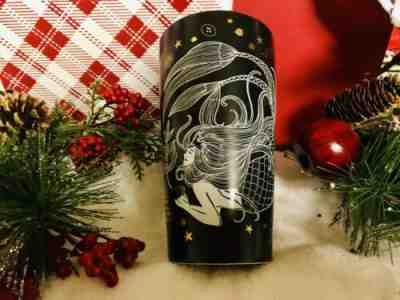 NEW Starbucks Holiday Black Mermaid Siren Tumbler 12 Fl Oz - Sold on eBay Dec, 8th 2019 for $26.00