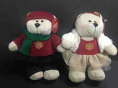 Starbucks Hong Kong 2014 Christmas Boy & Girl Bearista NWT - Sold on eBay Dec, 8th 2019 for $52.00