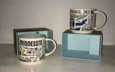 Starbucks Been There Series Mugs Minnesota and Twin Cities - Sold on eBay Dec, 8th 2019 for $50.00