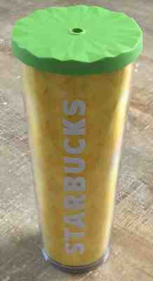 Starbucks Coffee Pineapple Cold Cup 24 oz Venti Travel Tumbler 2014 Plastic Cup - Sold on eBay Dec, 8th 2019 for $19.95